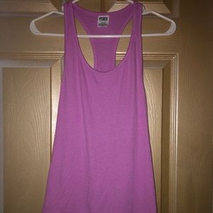 Pink Victoria’s Secret Purple/Pink Ribbed Tank Top